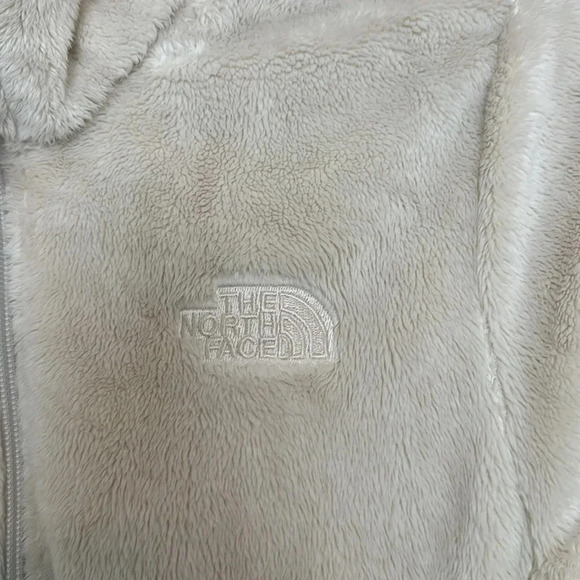 The North Face Osito 1/4 Zip Pullover - Women's Size XS White Dune (Ivory/Cream) - Picture 2 of 9